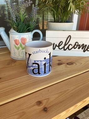 Starbucks Blue & White Waikiki City Mug